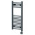 Pizarro Anthracite 800mm x 400mm Straight Digital Thermostatic Electric Heated Towel Rail Right Hand View Pizarro Anthracite 800mm x 400mm Straight Digital Thermostatic Electric Heated Towel Rail Right Hand View