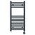 Pizarro Anthracite 800mm x 400mm Straight Digital Thermostatic Electric Heated Towel Rail View from Front Pizarro Anthracite 800mm x 400mm Straight Digital Thermostatic Electric Heated Towel Rail View from Front
