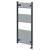 Pizarro Anthracite 1200mm x 600mm Straight Digital Thermostatic Electric Heated Towel Rail Right Hand View Pizarro Anthracite 1200mm x 600mm Straight Digital Thermostatic Electric Heated Towel Rail Right Hand View