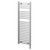 Galileo Chrome 1200mm x 490mm Square Digital Thermostatic Electric Heated Towel Rail Right Hand View thumbnail