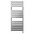 Amaldi Chrome 1200mm x 500mm Straight Digital Thermostatic Electric Heated Towel Rail Front View