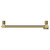 Pizarro Colore Brushed Brass 1600mm x 500mm Straight Digital Thermostatic Electric Heated Towel Rail View from Top