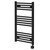 Pizarro Colore Matt Black 800mm x 500mm Straight Digital Thermostatic Electric Heated Towel Rail Right Hand View