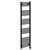 Pizarro Colore Matt Black 1600mm x 500mm Straight Digital Thermostatic Electric Heated Towel Rail Left Hand View
