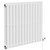 Boone White 600mm x 780mm Horizontal Digital Thermostatic Electric Double Panel Radiator Left Hand View