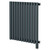 Sinclair Anthracite 600mm x 595mm Horizontal Single Panel Electric Radiator Right Hand View