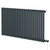 Sinclair Anthracite 600mm x 1195mm Horizontal Single Panel Electric Radiator Right Hand View