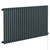 Sinclair Anthracite 600mm x 1195mm Horizontal Single Panel Electric Radiator Left Hand View