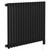 Sinclair Colore Matt Black 600mm x 795mm Horizontal Single Panel Electric Radiator Left Hand View