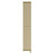 Sinclair Colore Brushed Brass 1800mm x 295mm Vertical Single Panel Electric Radiator View from Front