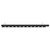 Hudson Colore Matt Black 600mm x 908mm Horizontal Electric Single Panel Radiator View from Top