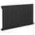 Hudson Colore Matt Black 600mm x 1212mm Horizontal Electric Single Panel Radiator Left Hand View