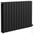 Hudson Colore Matt Black 600mm x 908mm Horizontal Electric Double Panel Radiator Left Hand View