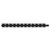 Hudson Colore Matt Black 600mm x 908mm Horizontal Electric Double Panel Radiator View from Top