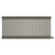 Colosseum Raw Metal 600mm x 1340mm Horizontal Electric Double Column Radiator View from Front