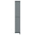 Sinclair Anthracite 1800mm x 295mm Vertical Single Panel Electric Radiator View from Front