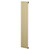 Hudson Colore Brushed Brass 1800mm x 376mm Vertical Single Panel Radiator Right Hand View