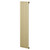 Hudson Colore Brushed Brass 1800mm x 452mm Vertical Single Panel Radiator Right Hand View
