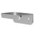 Alder Chrome 30mm Furniture Handle Right Hand View