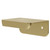 Alder Brushed Brass 30mm Furniture Handle Right Hand View