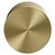 Cedar Brushed Brass 30mm Knurled Knob Furniture Handle View from Front Cedar Brushed Brass 30mm Knurled Knob Furniture Handle View from Front