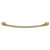 Elm Brushed Brass 196mm Furniture Handle Top View