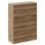Napoli Tobacco Oak 600mm Toilet Unit Left Hand View