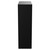 Napoli Matt Black 600mm Toilet Unit Side View