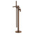 Nuie Cyprus Brushed Bronze Freestanding Bath Shower Mixer Tap - BIN1521F Main Image