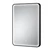 Nuie Pictor Black Inset Framed 700mm x 500mm Touch Sensor LED Mirror with Demister - LQ731 Main Image thumbnail
