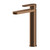 Nuie Binsey Brushed Bronze High Rise Basin Mixer Tap - BIN1570 Main Image