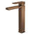 Nuie Windon Brushed Bronze High Rise Basin Mixer Tap - WIN1570 Main Image thumbnail