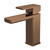 Nuie Windon Brushed Bronze Mono Basin Mixer Tap with Push Button Waste - WIN1505 Main Image thumbnail