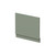 Hudson Reed Matt Fern Green 700mm Bath End Panel with Plinth - MPC3111 Main Image