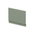 Hudson Reed Matt Fern Green 800mm Bath End Panel with Plinth - MPC3113 Main Image