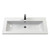 Hudson Reed Lille Matt Pebble Grey 800mm 2 Drawer Vanity Unit and Minimalist Fireclay Basin - LIL3235L Second View