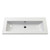 Hudson Reed Lille Matt Pebble Grey 800mm Wall Hung Single Drawer Vanity Unit and Minimalist Fireclay Basin - LIL3225K Second View