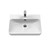 Hudson Reed Solar Matt Pure White 600mm Wall Hung 2 Drawer Vanity Unit and Thin Edge Basin - SOL102B Second View thumbnail