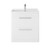 Hudson Reed Solar Matt Pure White 800mm 2 Drawer Vanity Unit and Thin Edge Basin - SOL103B Main Image thumbnail