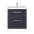 Hudson Reed Solar Matt Indigo Blue 800mm 2 Drawer Vanity Unit and Thin Edge Basin - SOL303B Main Image thumbnail