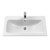 Old London Bexley Matt Fern Green 800mm Single Drawer Vanity Unit and White Stone Basin - BEX827P Second View