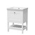 Old London Bexley Matt Pure White 600mm Single Drawer Vanity Unit and Minimalist Fireclay Basin - BEX125K Main Image