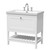 Old London Bexley Matt Pure White 800mm Single Drawer Vanity Unit and Minimalist 3 Tap Hole Fireclay Basin - BEX127M Main Image