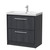 Hudson Reed Lille Antique Oak Woodgrain 600mm 2 Drawer Vanity Unit and Thin Edge Basin - LIL2235E Main Image thumbnail