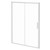 Luma 8 Chrome 1700mm Sliding Shower Door Right Hand View Luma 8 Chrome 1700mm Sliding Shower Door Right Hand View