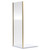 Niva 6 Brushed Brass 760mm Shower Enclosure Side Panel Main Image