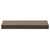 Napoli Brown Oak 300mm Floating Bathroom Shelf Front View