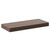 Napoli Brown Oak 300mm Floating Bathroom Shelf Left Hand View