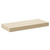 Napoli Light Oak 300mm Floating Bathroom Shelf Left Hand View