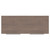 Napoli Brown Oak 1200mm Wall Mounted Vanity Unit for Countertop Basins with 4 Drawers and Polished Chrome Handles Top View